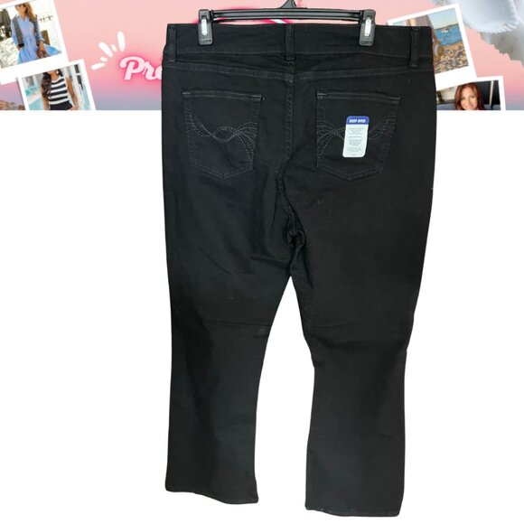 Riders by Lee Instantly Slims Indigo Bootcut Jeans 18M NWT - Picture 5 of 8